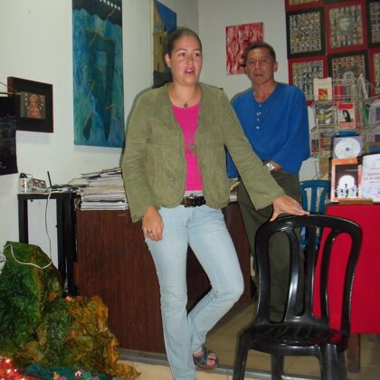 Poeta Vanesa Márquez.