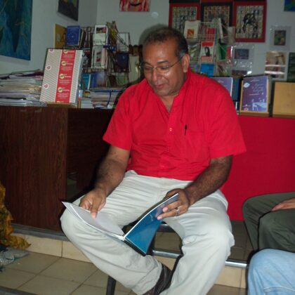 Poeta Pablo Amaya.