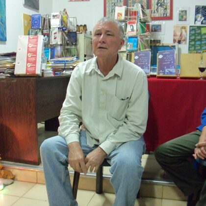 Poeta Alexis Vázquez.