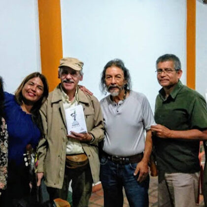Marleni, Adriana, Gustavo, Otoniel, Gregorio, Ochoa, en Guateque Cultural. Ejido, Sep-2019