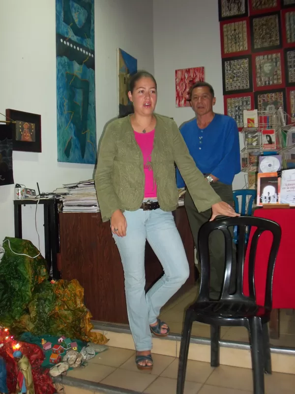 Poeta Vanesa Márquez.