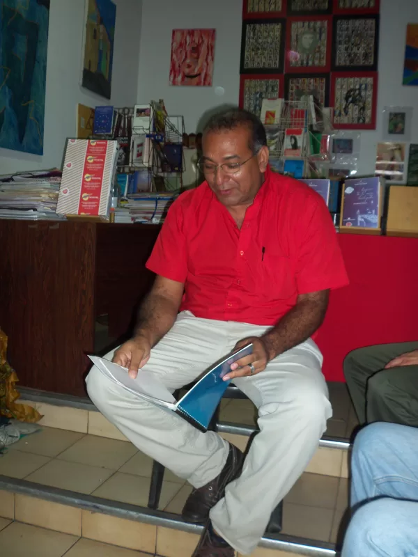 Poeta Pablo Amaya.