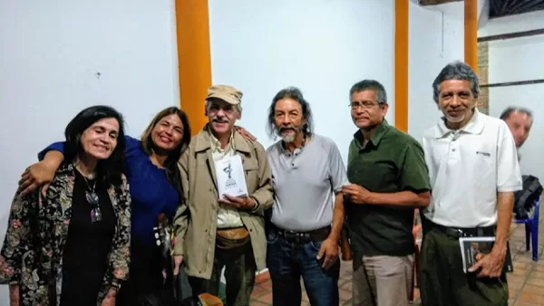 Marleni, Adriana, Gustavo, Otoniel, Gregorio, Ochoa, en Guateque Cultural. Ejido, Sep-2019